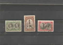 Used Stamps Nr.247-249 In Darnell Catalog  - Oblitérés