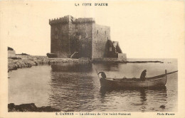 06 - CANNES - LE CHATEAU DE L'ILE SAINT HONORAT - PHOTO MUNIER - Cannes