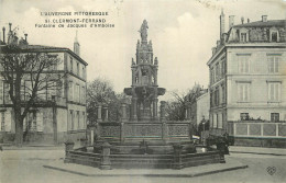 63 - CLERMONT FERRAND -  FONTAINE DE JACQUES D'AMBOISE - Clermont Ferrand