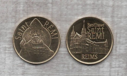 Médaille Pichard Balme : Basilique Saint-Rémi - Reims - - Non Datati