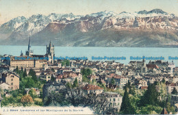 R033478 Lausanne Et Les Montagnes De La Savoie. Jullien Freres. No 6944 - Wereld