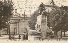 51 - CHALONS SUR MARNE - MONUMENT DU DUC DE LA ROCHEFOUCAULT - Châlons-sur-Marne