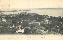 06 - PANORAMA DE CANNES -  VUE PRISE DE LA CROIX DES GARDES - ND PHOT - Cannes