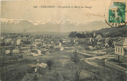 73 - CHAMBERY - VUE GENERALE ET MASSIF DES BAUGES - Chambery