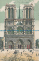 R033482 Paris. Notre Dame. Facade. 1908 - Wereld