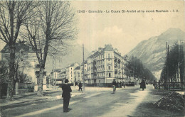 38 - GRENOBLE - LE COURS ST ANDRE ET LE MONT RACHAIS - E.R. - 1248 - Grenoble
