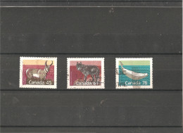 Used Stamps Nr.1308-1310 In Darnell Catalog  - Oblitérés