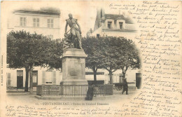 77 - FONTAINEBLEAU - STATUE DU GENERAL DAMESNE - H. Thibault édit. - 12 - Fontainebleau