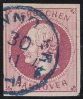 Hannover  .   Michel    .   14 (2 Scans)      .    O     .     Gestempelt - Hanover