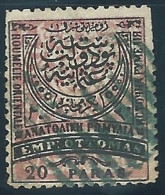 1885 Empire Ottoman Eastern Rumelia South Bulgaria 20 Paras - Rumelia Orientale