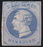 Hannover  .   Michel    .   15 (2 Scans)      .    O     .     Gestempelt - Hanover