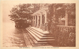 74 - LAC D'ANNECY - DUINGT - LA TERRASSE DE L'HOTEL DES LIBELLULES - Duingt