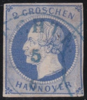 Hannover  .   Michel    .   15 (2 Scans)      .    O     .     Gestempelt - Hanovre