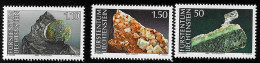 1989 Minerals  Michel LI 981 - 983 Stamp Number LI 921 - 924 Yvert Et Tellier LI 922 - 925 Xx MNH - Ongebruikt