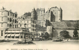  76  - DIEPPE - LE VIEUX CHATEAU ET LES JARDINS - LL - 166 - Dieppe