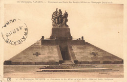 NAVARIN : MONUMENT AUX MORTS DES ARMEES ALLIEES EN CHAMPAGNE (1914-1918) - Altri & Non Classificati