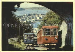 11671495 Bergen Norwegen Floibanen Bergbahn Zug Bergen - Norwegen