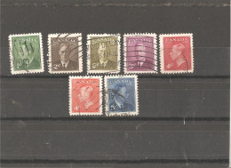 Used Stamps Nr.305-311 In Darnell Catalog  - Oblitérés