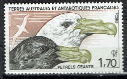 Faune Antarctique : Pétrels Géants - Unused Stamps