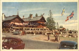 11671442 Oslo Norwegen Frognerseteren Restaurant Flagge Oslo Norwegen - Noruega