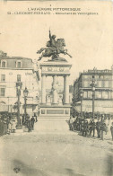 63 - CLERMONT FERRAND - MONUMENT VERCINGETORIX -  VDC - 53 - CACHET MILITAIRE - LEZOUX COMMANDANT D'ARMES - Clermont Ferrand