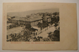 Beyrouth.Ecole Des Diaconesses Prussiennes.Lebanon.Tarazi 206. - Libano