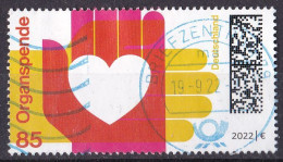 BRD 2022 Mi. Nr. 3693 O/used (BRD1-4) - Oblitérés