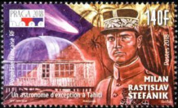 POLYNESIE - Un Astronome D'exception à Tahiti : Milan, Rastislav Stefanik - Unused Stamps