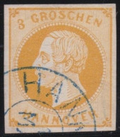 Hannover  .   Michel    .   16 (2 Scans)     .    O     .     Gestempelt - Hanovre