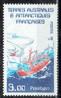 Navires De Liaison Avec La Mission Antarctique : Le "Polarbjom" - Unused Stamps