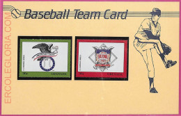 Ag1598 - GRENADA - Postal History - FDC COVER + Stamps On Card - 1988 BASEBALL - Honkbal