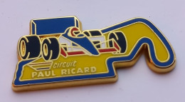 V20 Pin's F1 Formule 1 Circuit Paul Ricard Signé Arthus Bertrand Achat Immédiat - Rallye