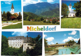 1 AK Österreich / Oberösterreich * Ansichten Von Micheldorf - Pfarrkirche, Georgibergkirche, Die Burg Altpernstein * - Sonstige & Ohne Zuordnung