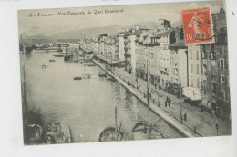 TOULON - Vue Générale Du Quai Cronstadt - Toulon