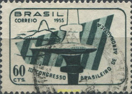 675156 USED BRASIL 1955 3 CONGRESO DE AERONAUTICA EN RIO DE JANEIRO - Neufs