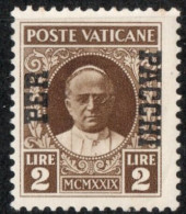 Vatican 1931 Per Pacchi 2 L 1 Value MNH - Colis Postaux