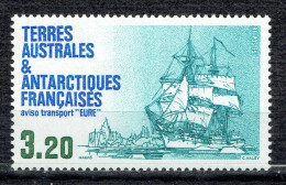 Navires De Liaison Avec La Mission Antarctique : Aviso Transport "Eure" - Unused Stamps