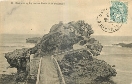 64 -  BIARRITZ  -  LE ROCHER BASTA ET SA PASSERELLE - Biarritz