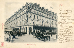 75 - Paris - La Rue De Rivoli - Transporte Público