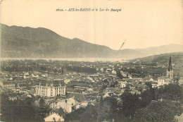 73 - AIX LES BAINS -  ET LE LAC DU BOURGET - PUB HOTEL ASTORIA ET L'ARC ROMAIN - Aix Les Bains