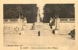 32 - AUCH - ENTREE PRINCIPALE DES ALLEES D'ETIGNY - Auch