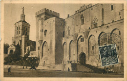 84 - AVIGNON -  FACADE PRINCIPALE DU PALAIS DES PAPES - Avignon