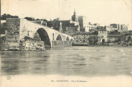 84 - AVIGNON -  PONT ST BENEZET - Avignon