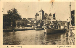 74 - ANNECY -  LE PORT ET LE CHATEAU - Annecy