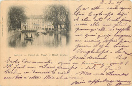 74 - ANNECY  -  CANAL DU VASSE ET HOTEL VERDUN - Annecy