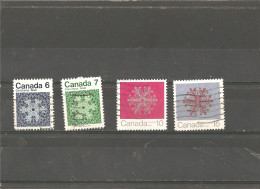 Used Stamps Nr.609-612 In Darnell Catalog - Usati