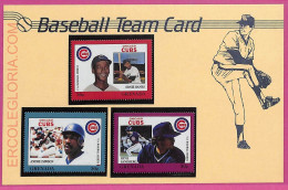 Ag1603 - GRENADA - Postal History - FDC COVER + Stamps On Card - 1988 BASEBALL - Honkbal