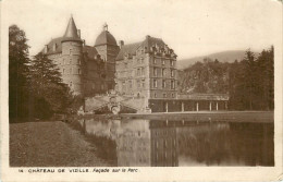 38 - CHATEAU DE VIZILLE - FACADE DU PARC - Vizille