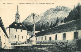 38 - GRANDE CHARTREUSE - LE CIMETIERE ET  LE GRAND SOM - Andere & Zonder Classificatie