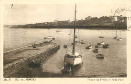 56 - ILE AUX MOINES - POINTE DU TREICH ET PETIT PONT - Autres & Non Classés